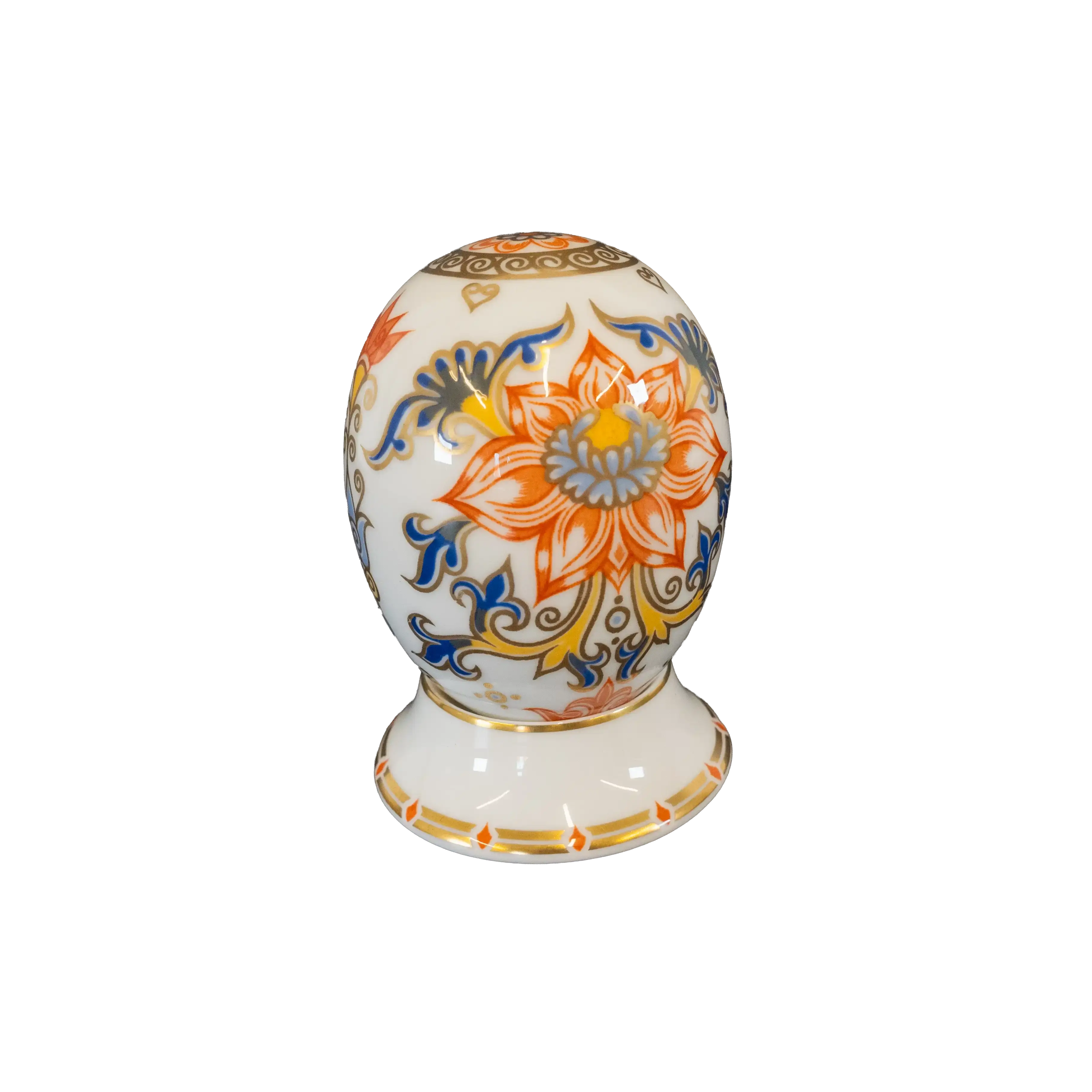Royal Crown Derby World of Eggs & Stand - Japan
