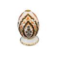 Royal Crown Derby World of Eggs & Stand - India