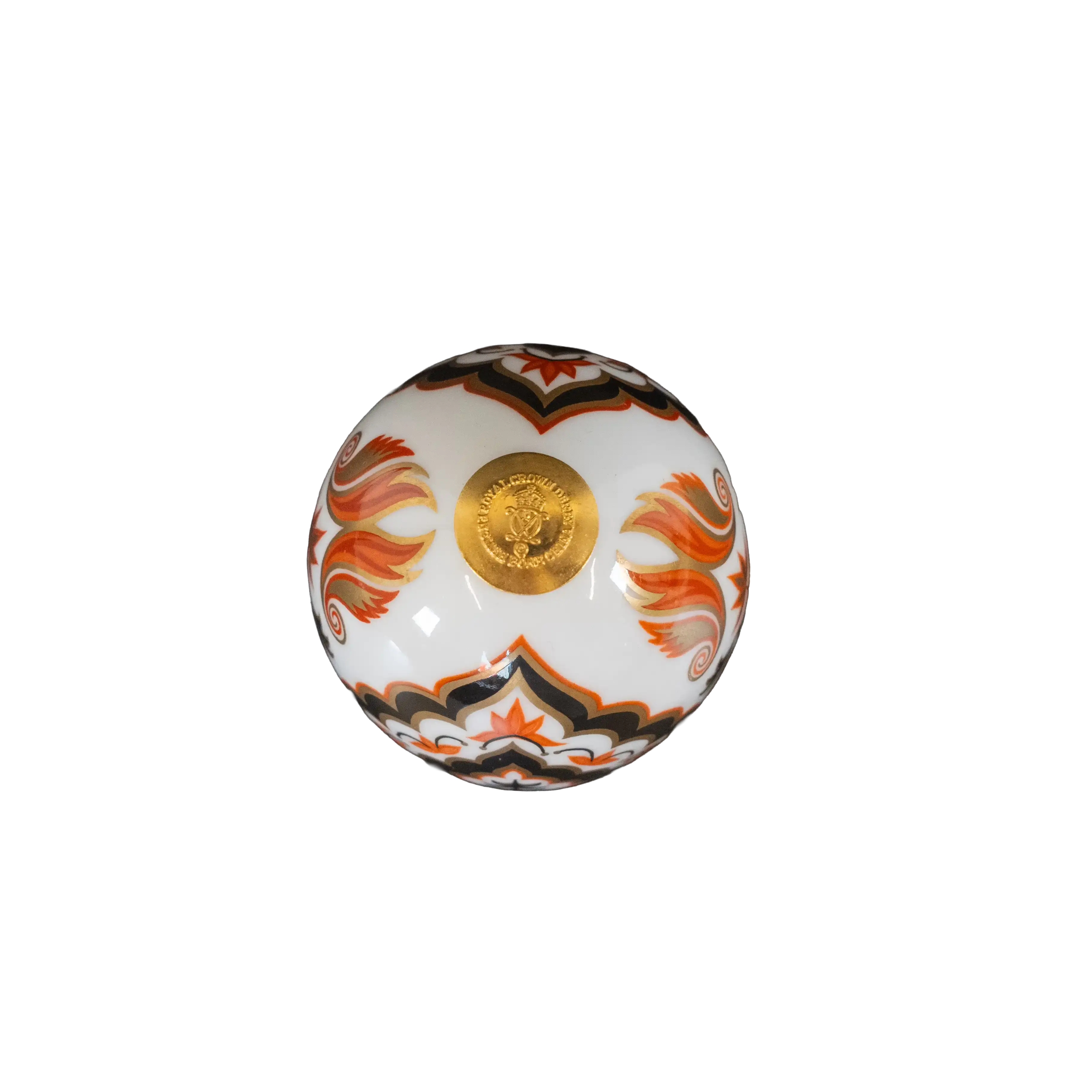 Royal Crown Derby World of Eggs & Stand - India