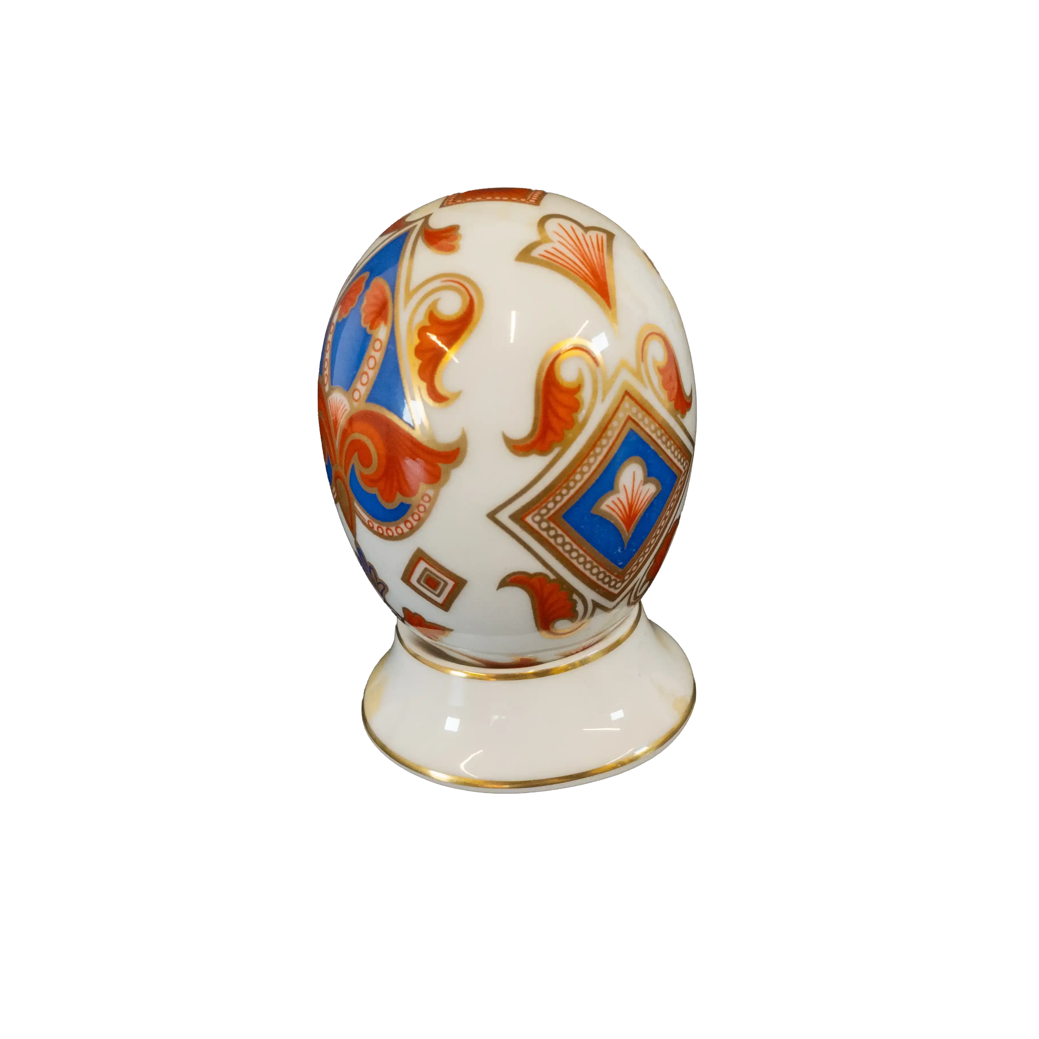 Royal Crown Derby World of Eggs & Stand