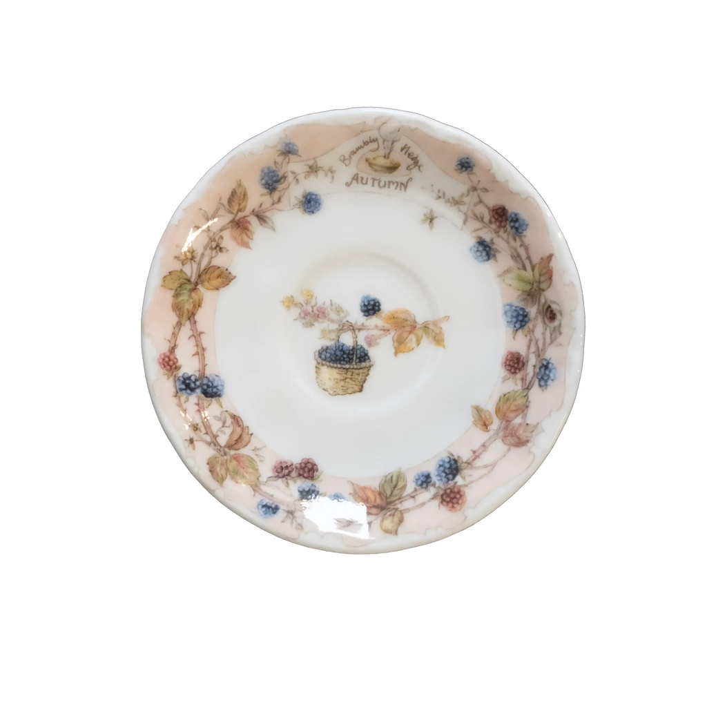 Royal Doulton Autumn Miniature Teacup and Saucer