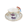 Supor Parrot Miniature Tea Cup and Saucer