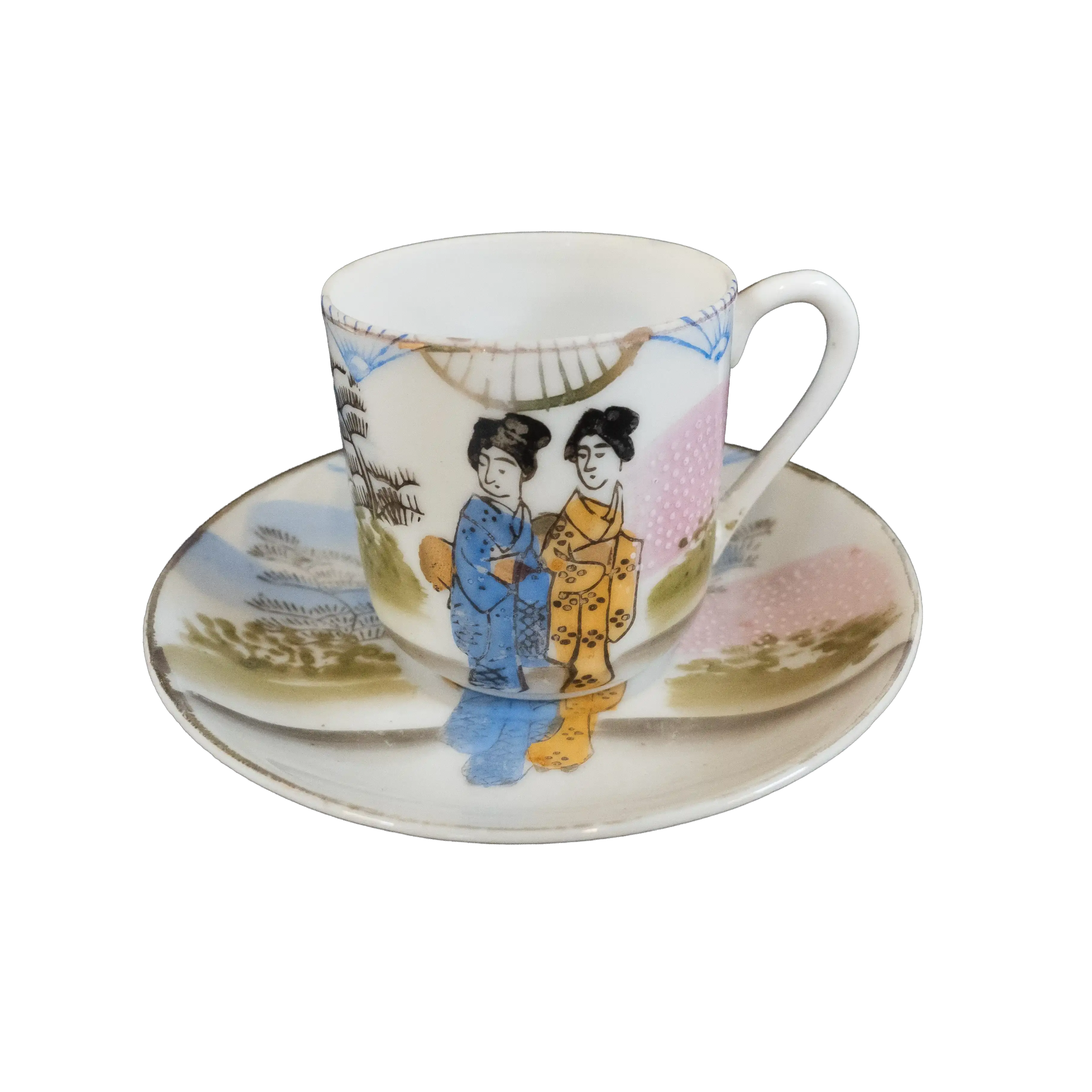 Japanese Espresso Coffee Cup and Saucer