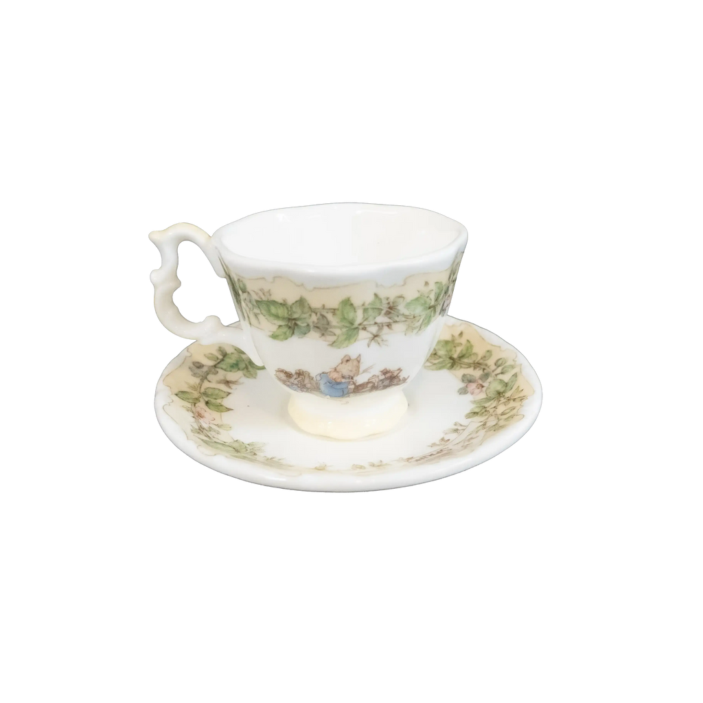 Royal Doulton Spring Miniature Tea Cup and Saucer