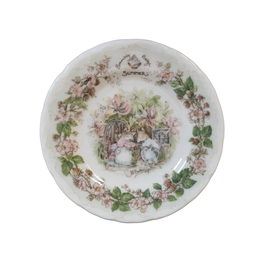 Royal Doulton Brambly Hedge Summer Miniature Tea Cup and Saucer