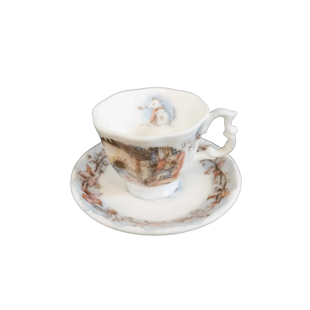 Royal Doulton Winter Miniature Tea Cup and Saucer