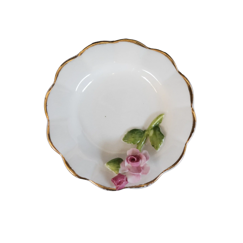 Healacraft Floral Miniature Cup and Saucer
