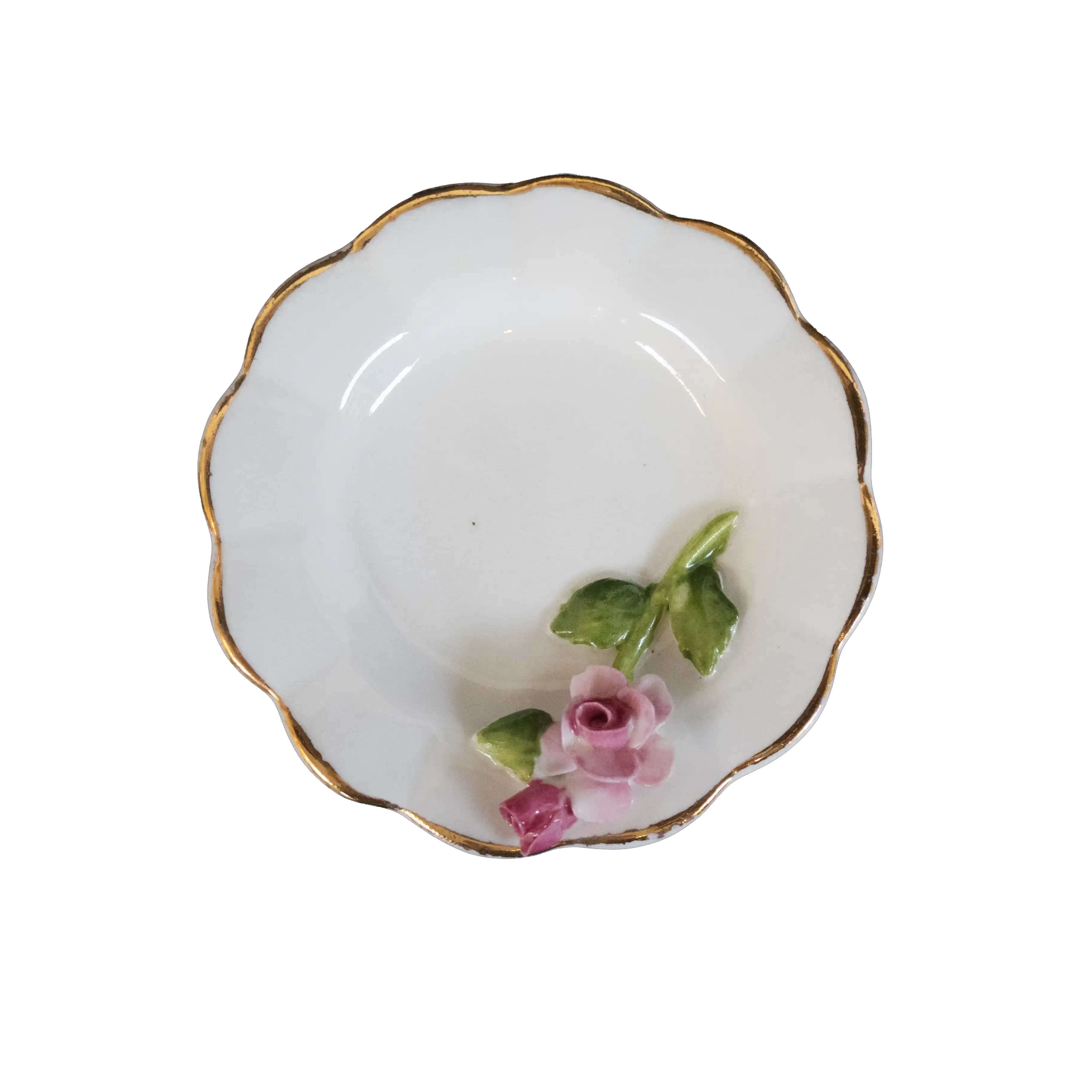 Healacraft Floral Miniature Cup and Saucer