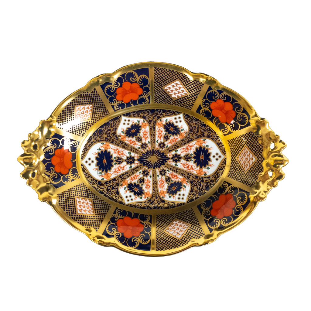 Royal Crown Derby Imari SGB Oval Comport