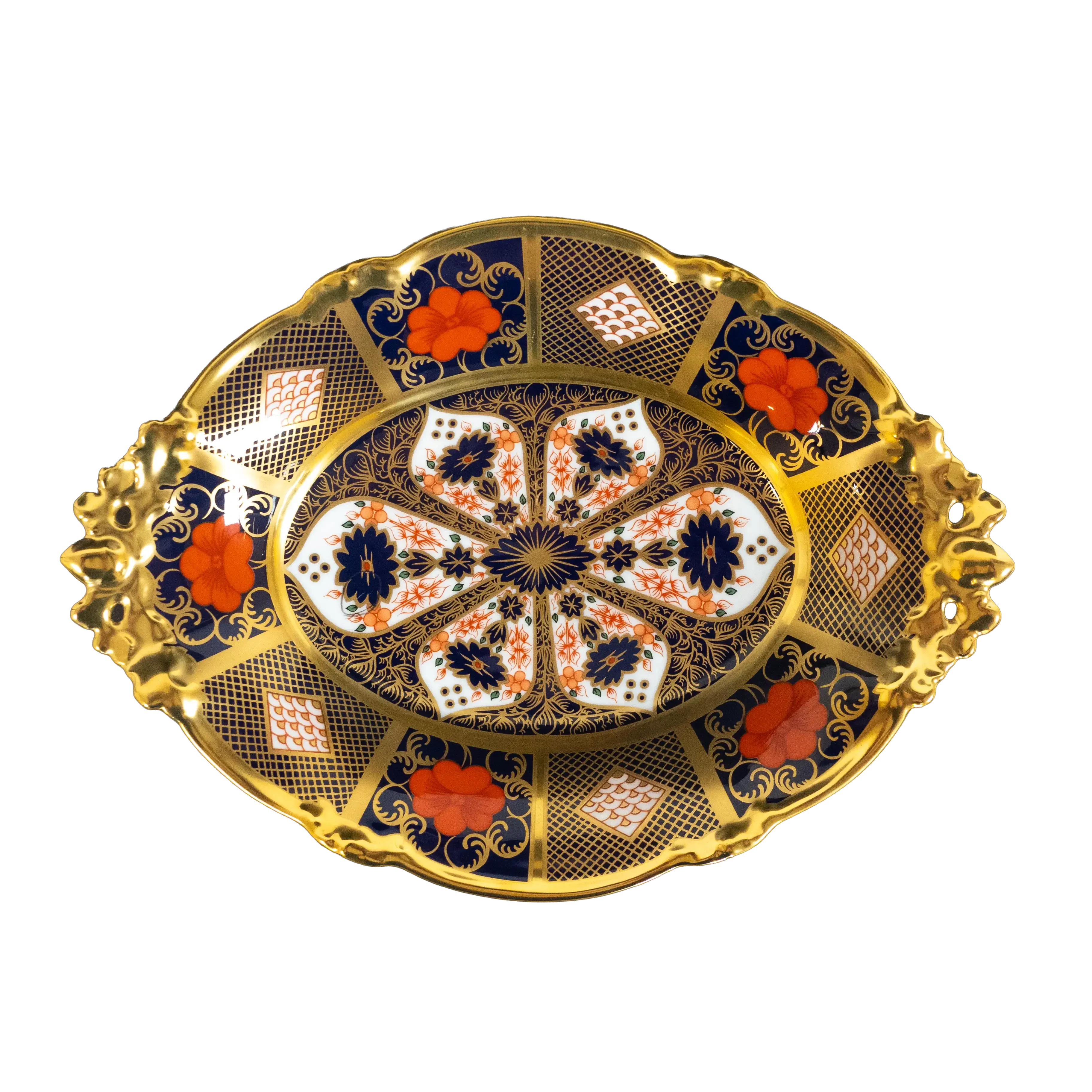 Royal Crown Derby Imari SGB Oval Comport