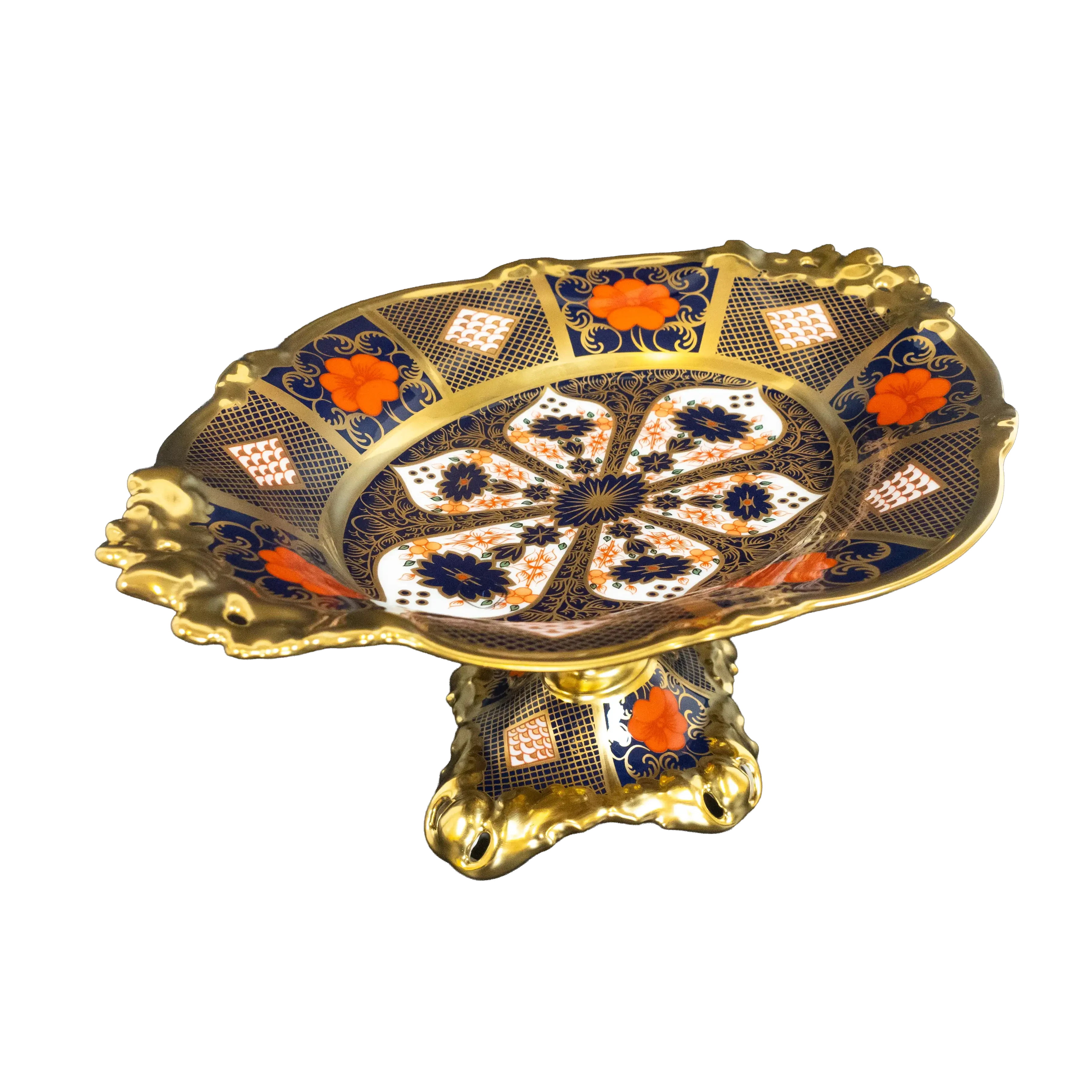 Royal Crown Derby Imari SGB Oval Comport