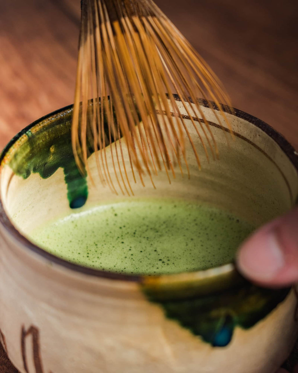Ao-Oribe Chawan