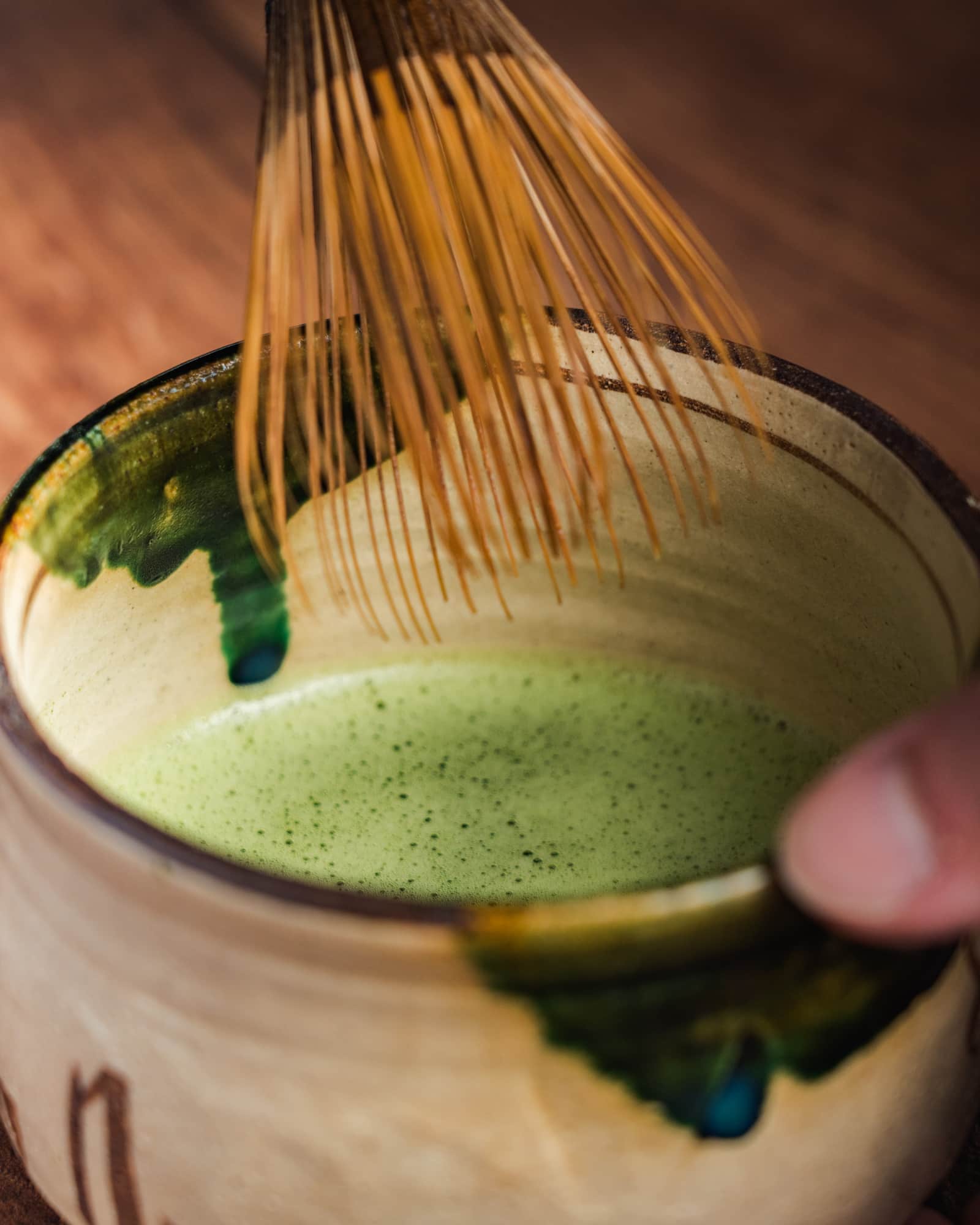 Ao-Oribe Chawan