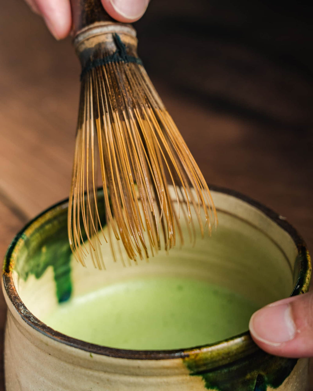 Ao-Oribe Chawan