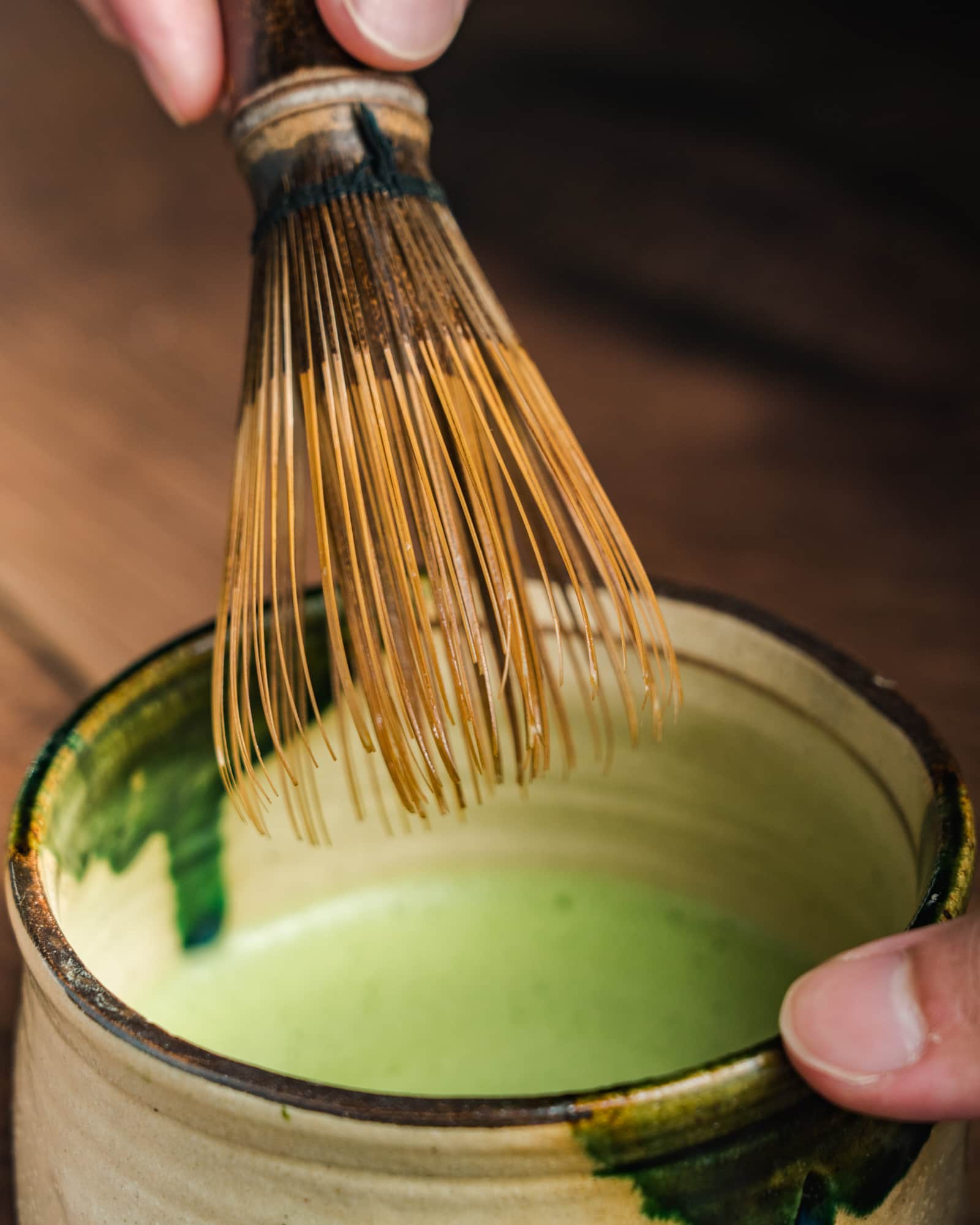 Ao-Oribe Chawan