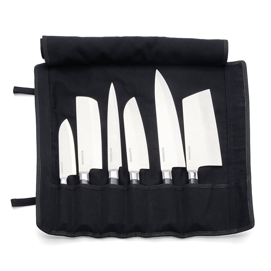 Bread Knife, Knife Block & Knife Roll