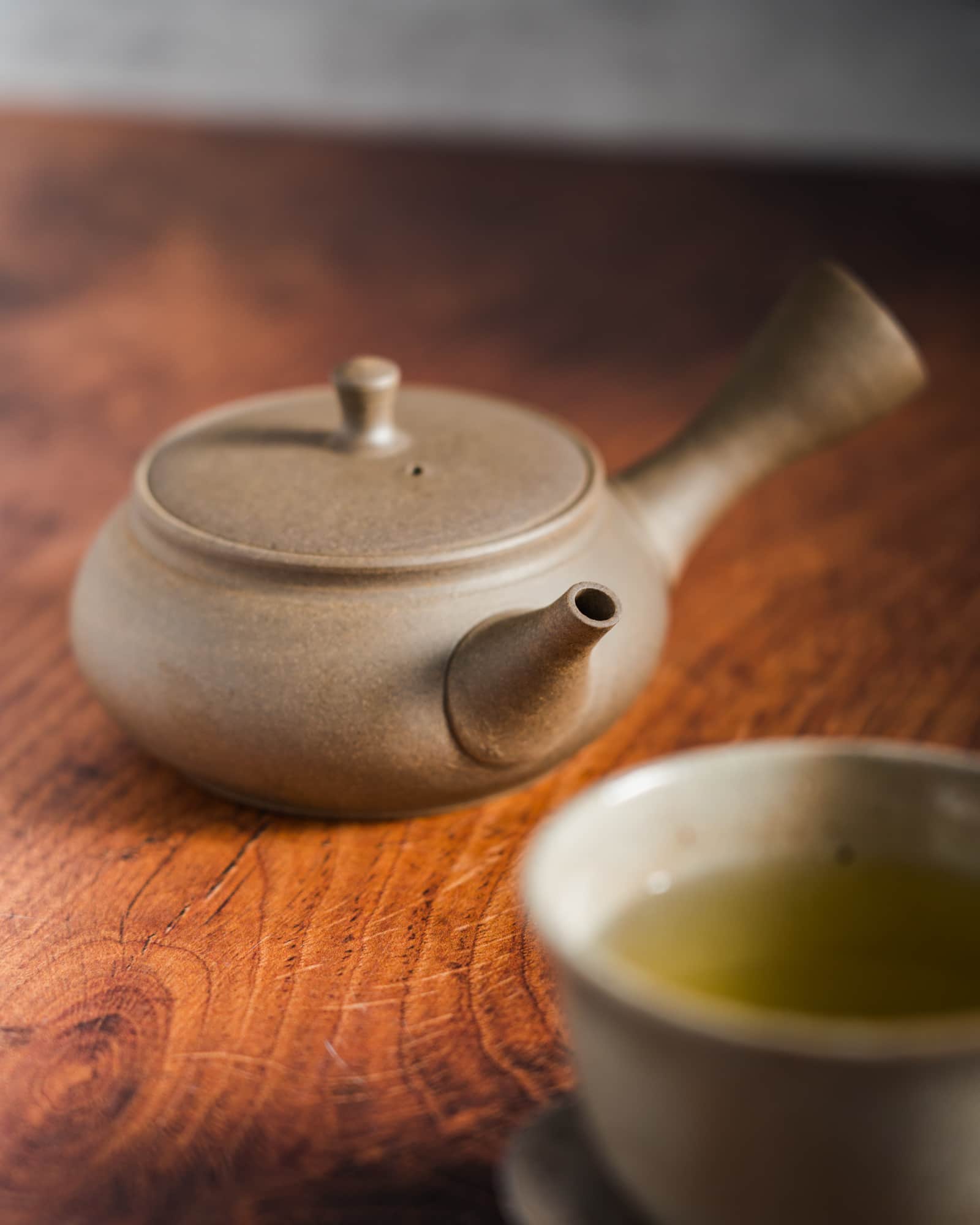 Flat Yakishime Tokoname Teapot - 200ml