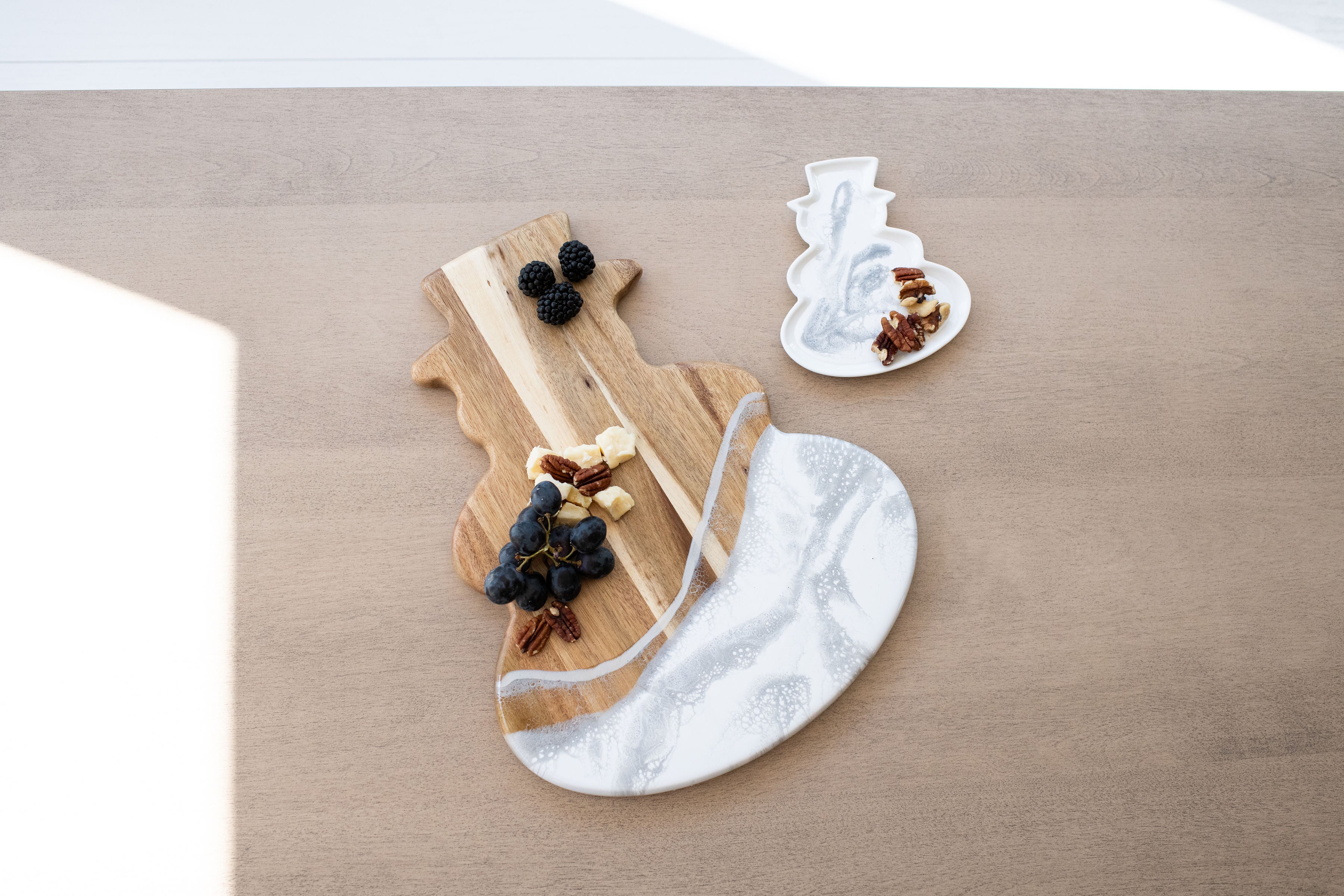 "Let it Snow" Winter Resin Board and Tray Collection
