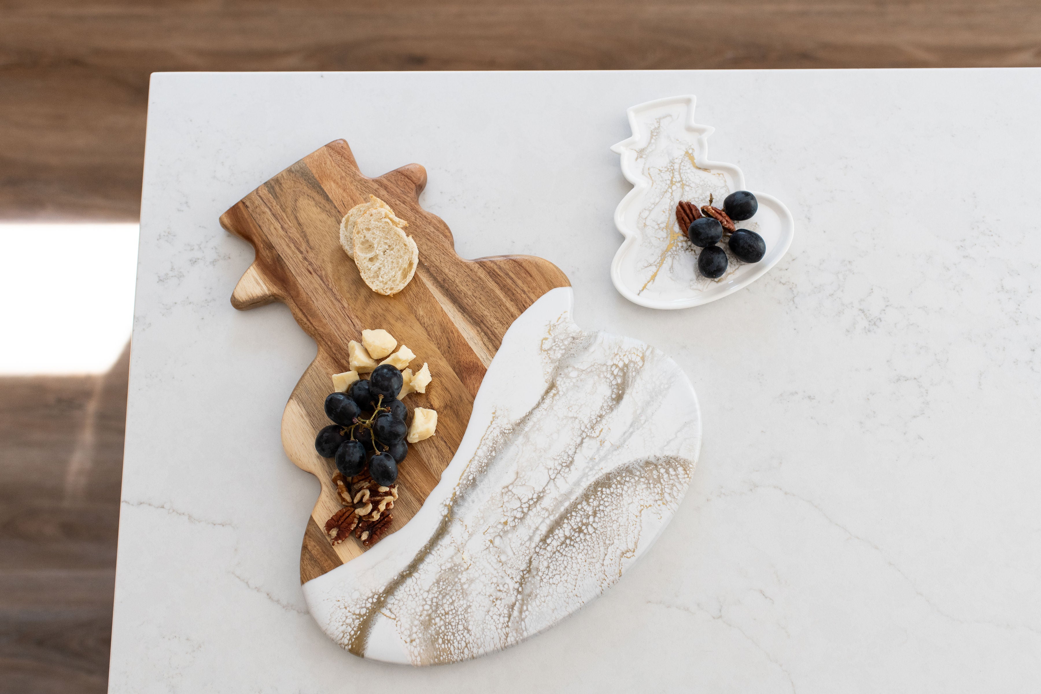 "Let it Snow" Winter Resin Board and Tray Collection