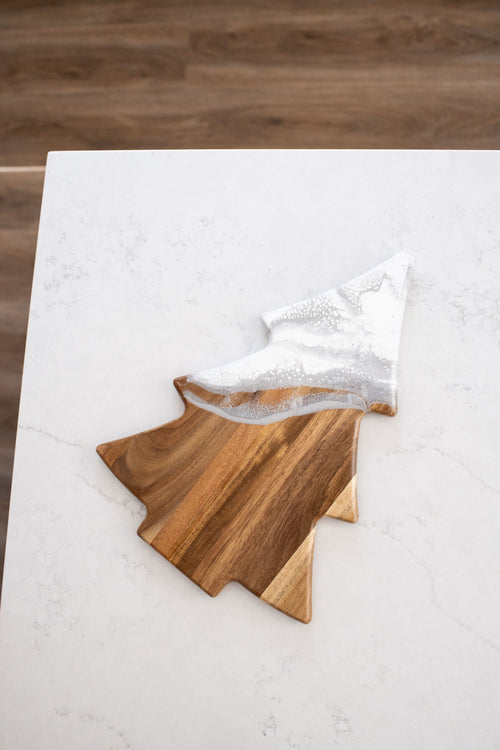 "Let it Snow" Winter Resin Board and Tray Collection