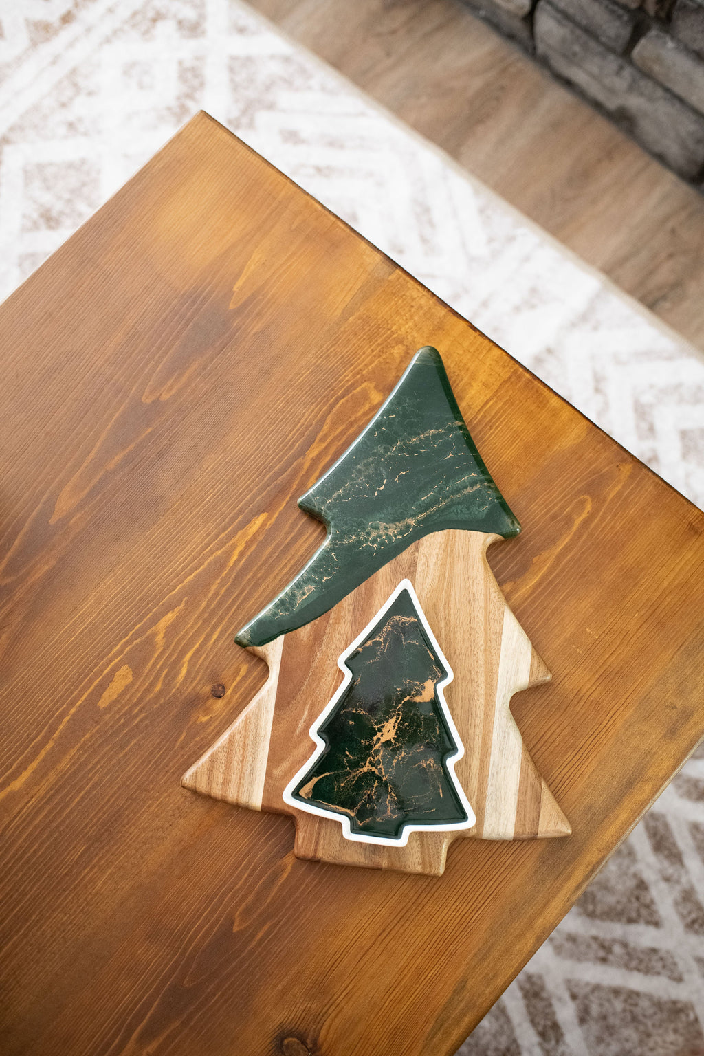 "Let it Snow" Winter Resin Board and Tray Collection