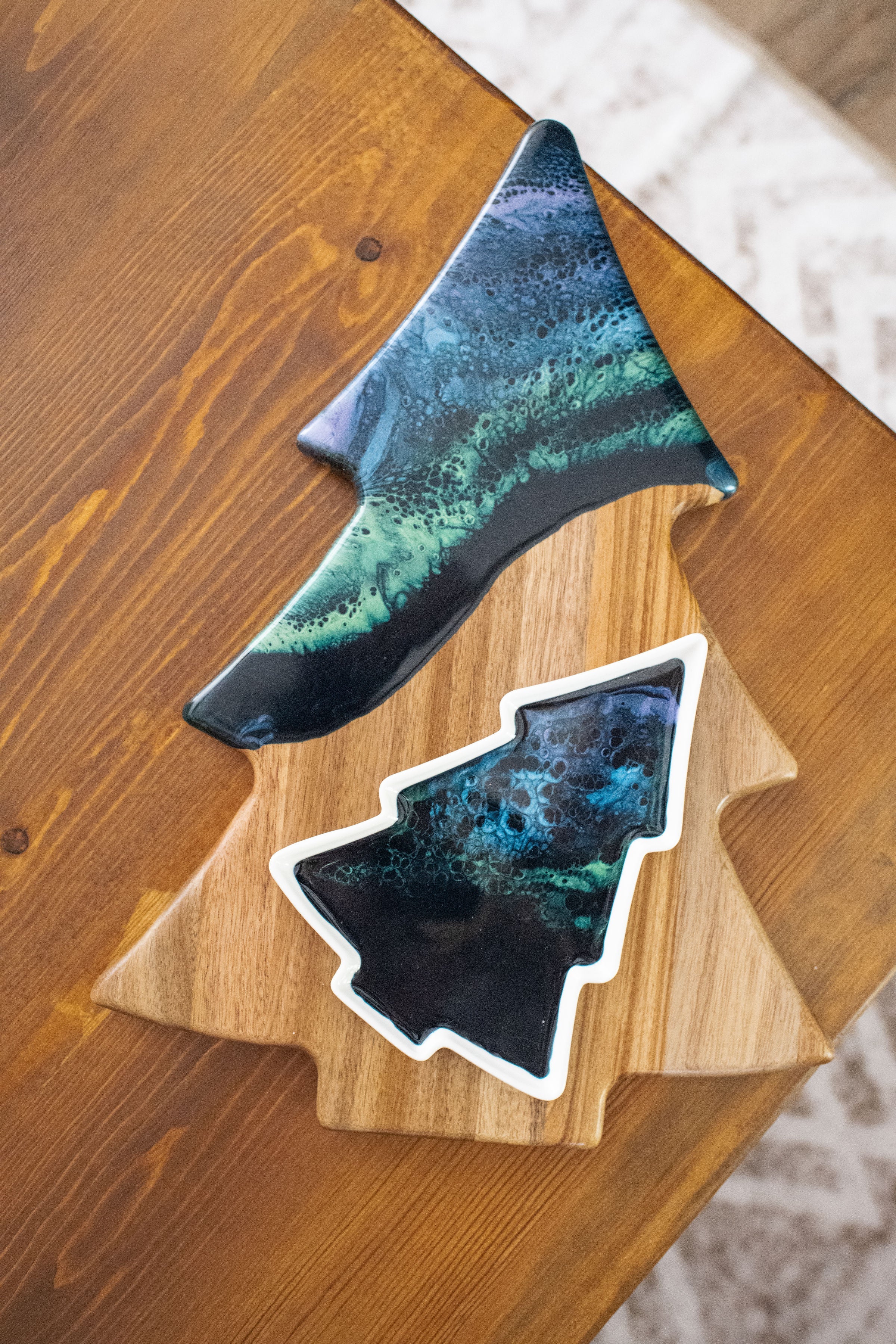 "Let it Snow" Winter Resin Board and Tray Collection