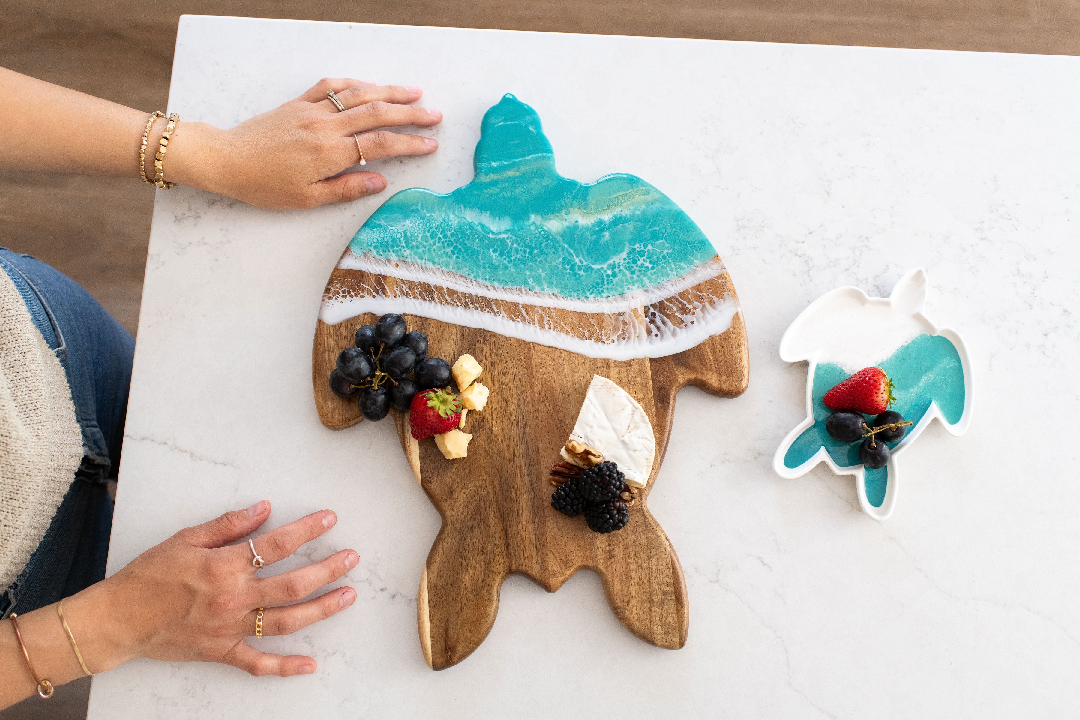 Coastal Tides Collection – Sea Turtle or Whale Design