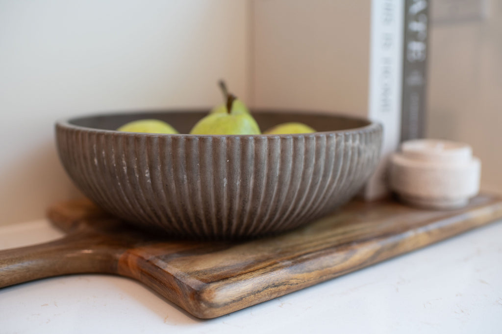 Fluted Decorative Bowl