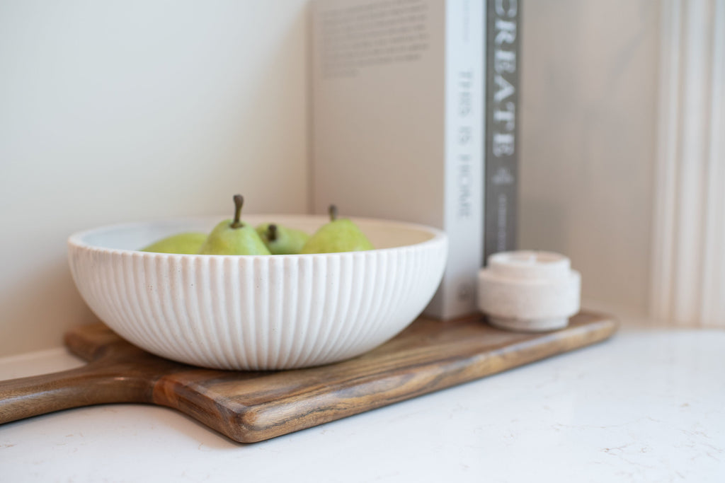 Fluted Decorative Bowl