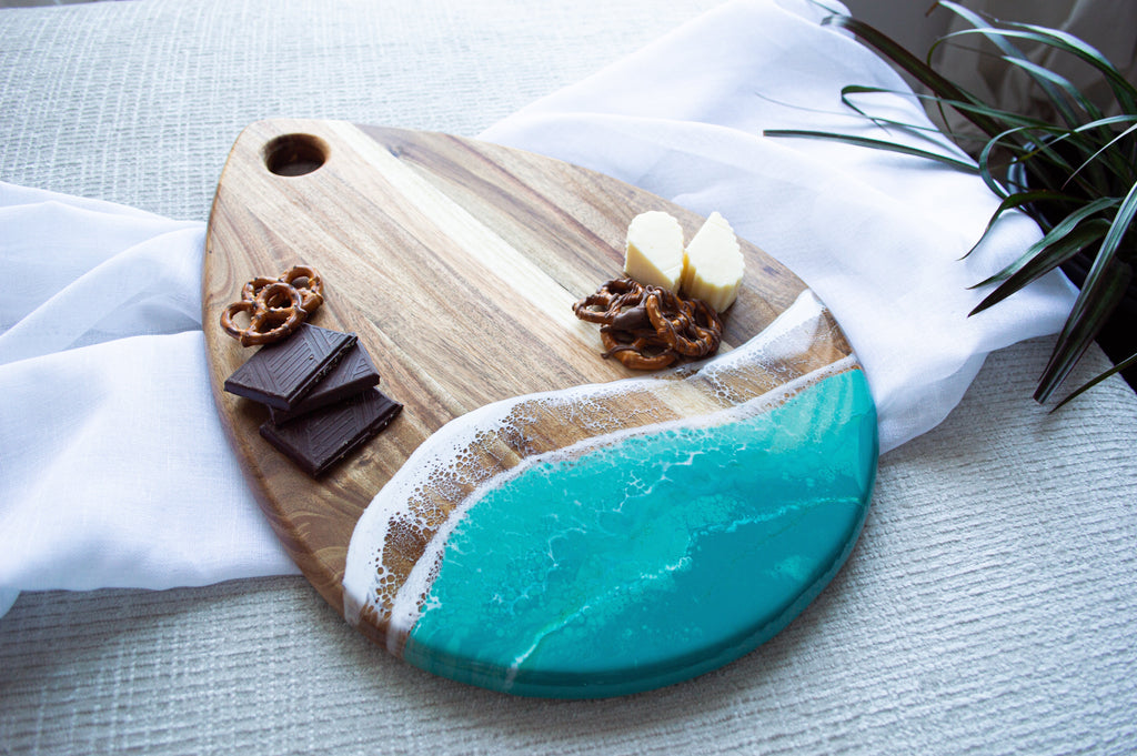 Rain Drop Shaped Charcuterie Boards