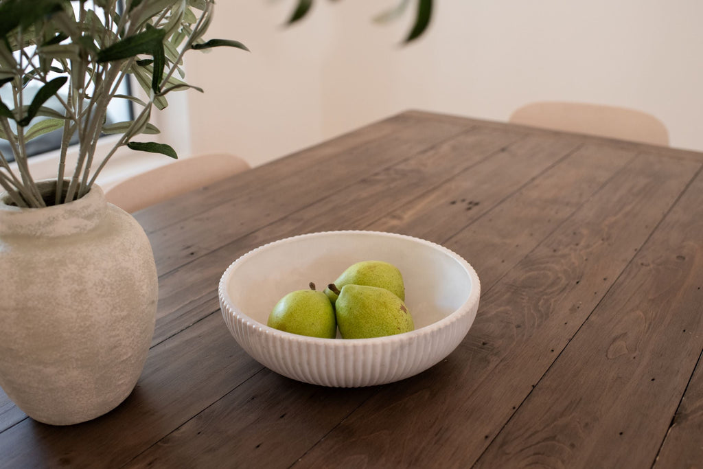 Fluted Decorative Bowl