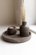 Fluted Round Tray