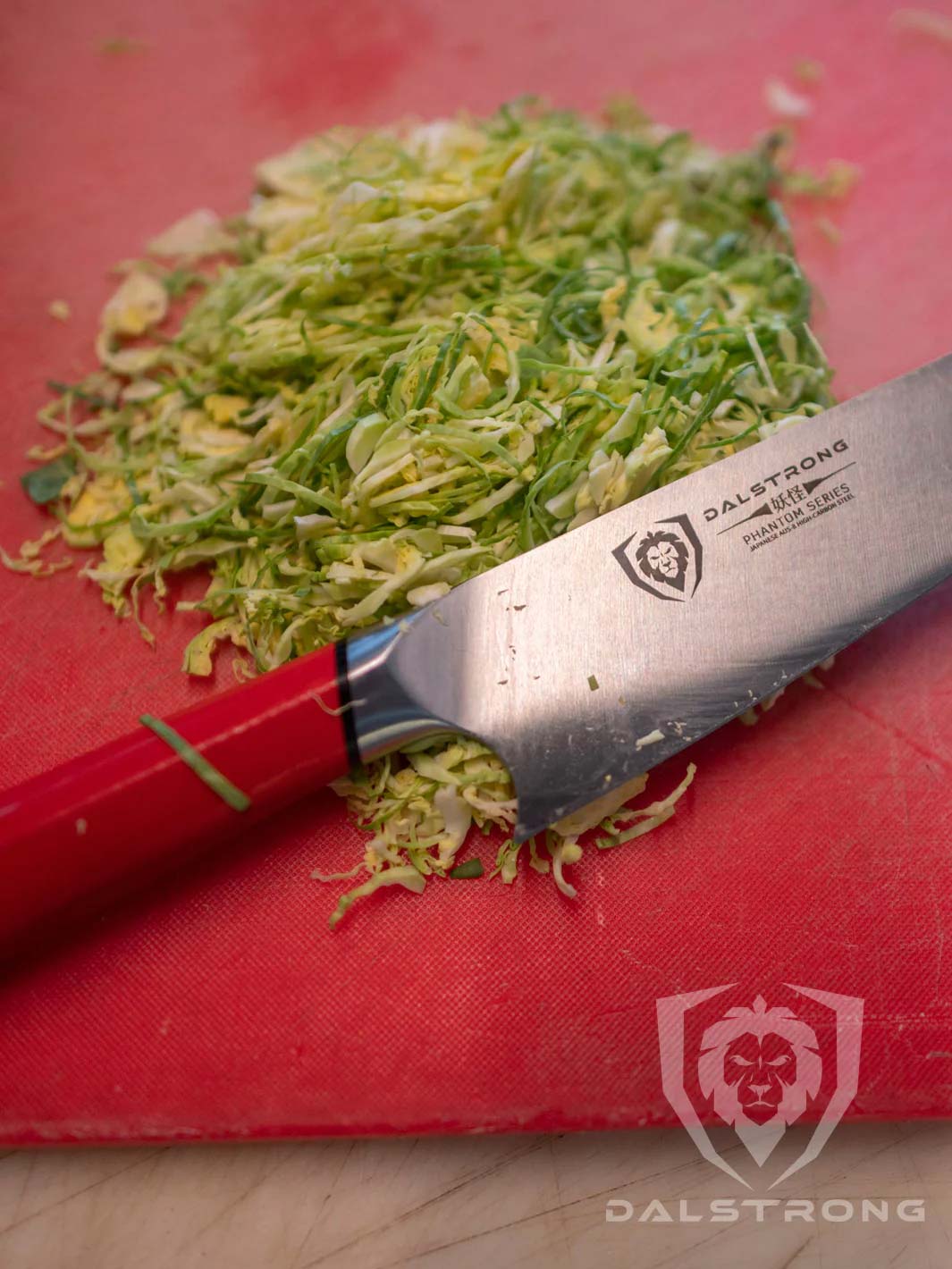 Chef's Knife 8" | Red G10 Handle | Phantom Series | Dalstrong ©