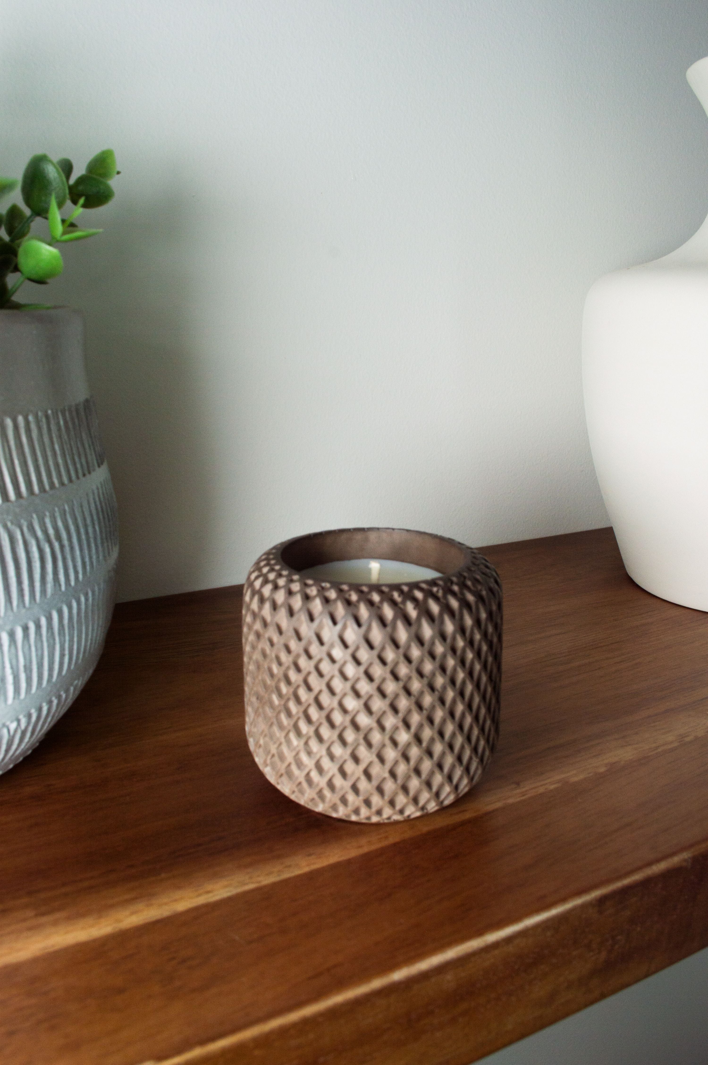 Lattice Vessel with Candle (NEW SPRING SCENTS AVAILABLE!)