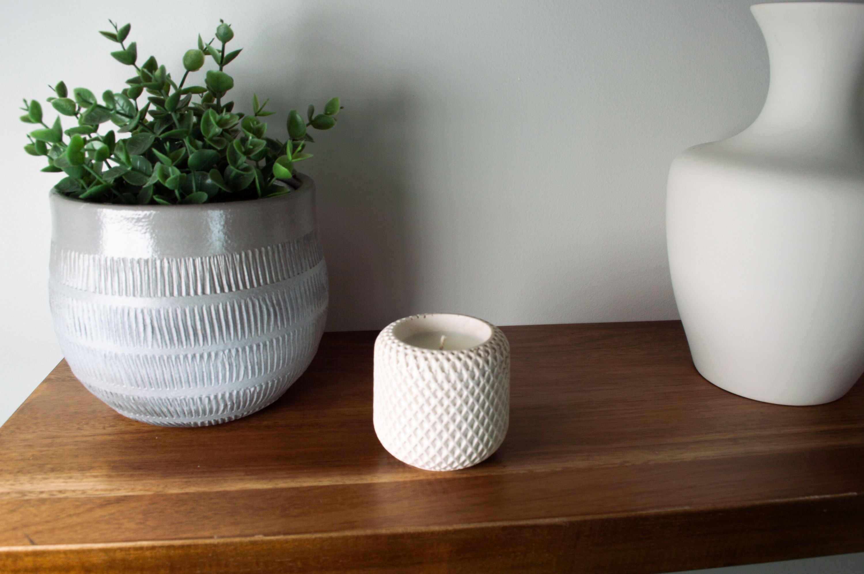Lattice Vessel with Candle (NEW SPRING SCENTS AVAILABLE!)