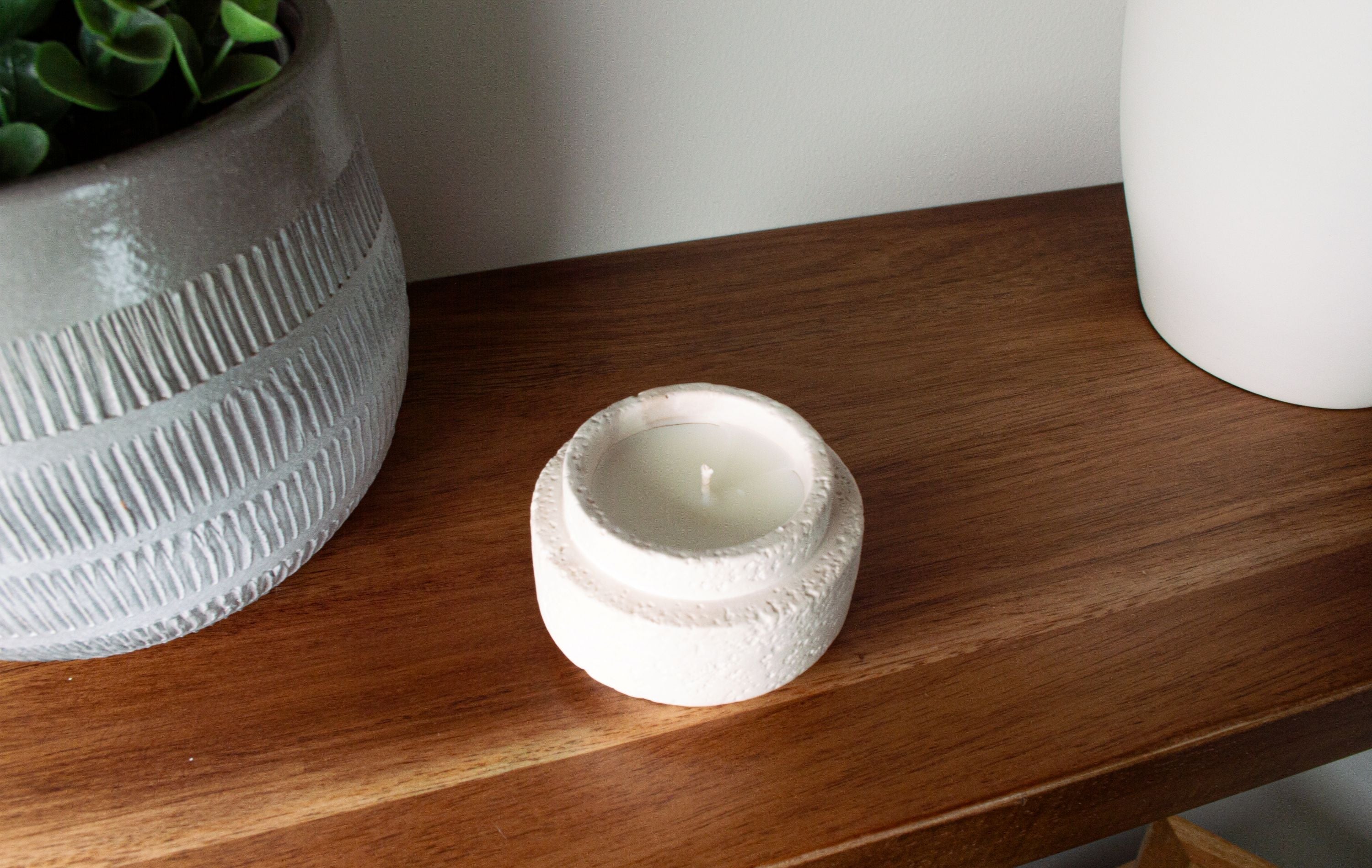 Tea Light Holder with Candle (NEW SPRING SCENTS AVAILABLE!)