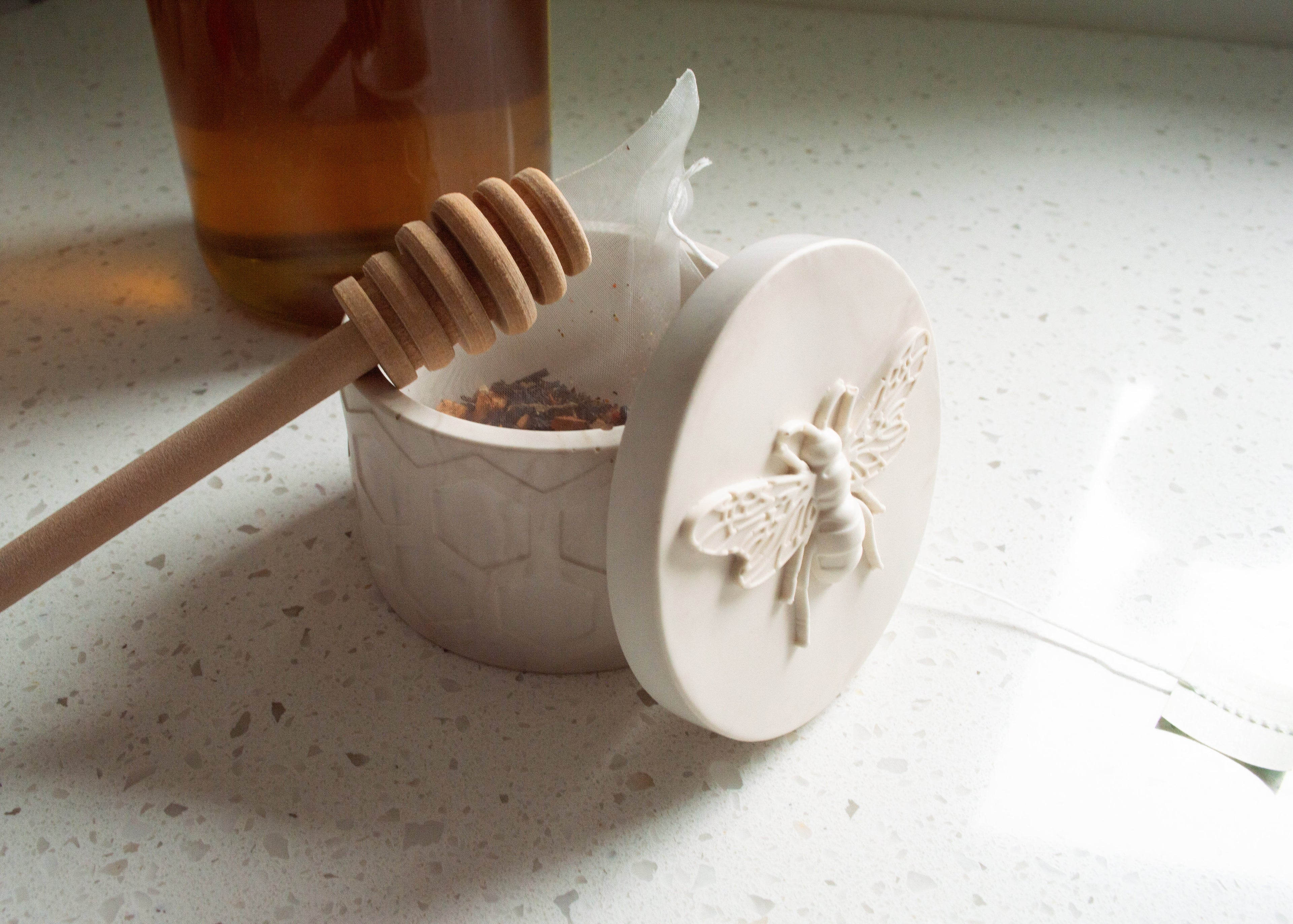 NEW!!! Honeycomb Jar