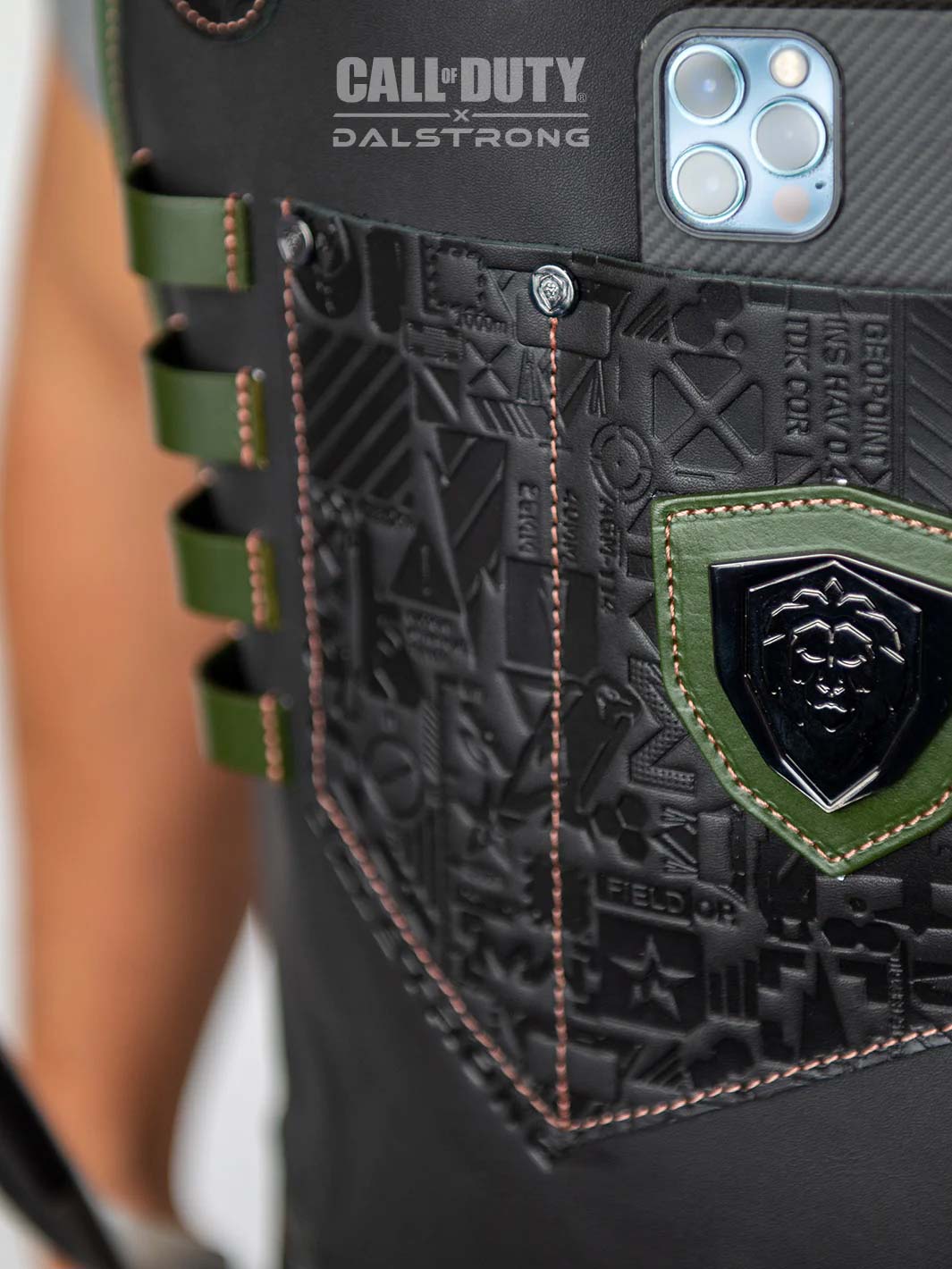 Limited Edition Chef Leather Apron | Call of Duty © Edition | Black Genuine Leather | EXCLUSIVE COLLECTOR APRON | Dalstrong ©