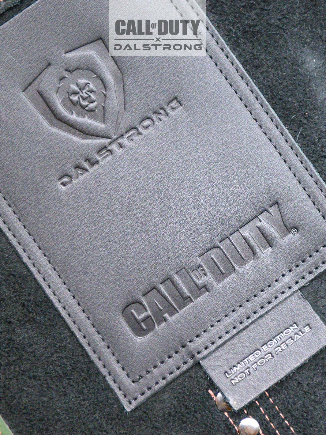 Limited Edition Chef Leather Apron | Call of Duty © Edition | Black Genuine Leather | EXCLUSIVE COLLECTOR APRON | Dalstrong ©