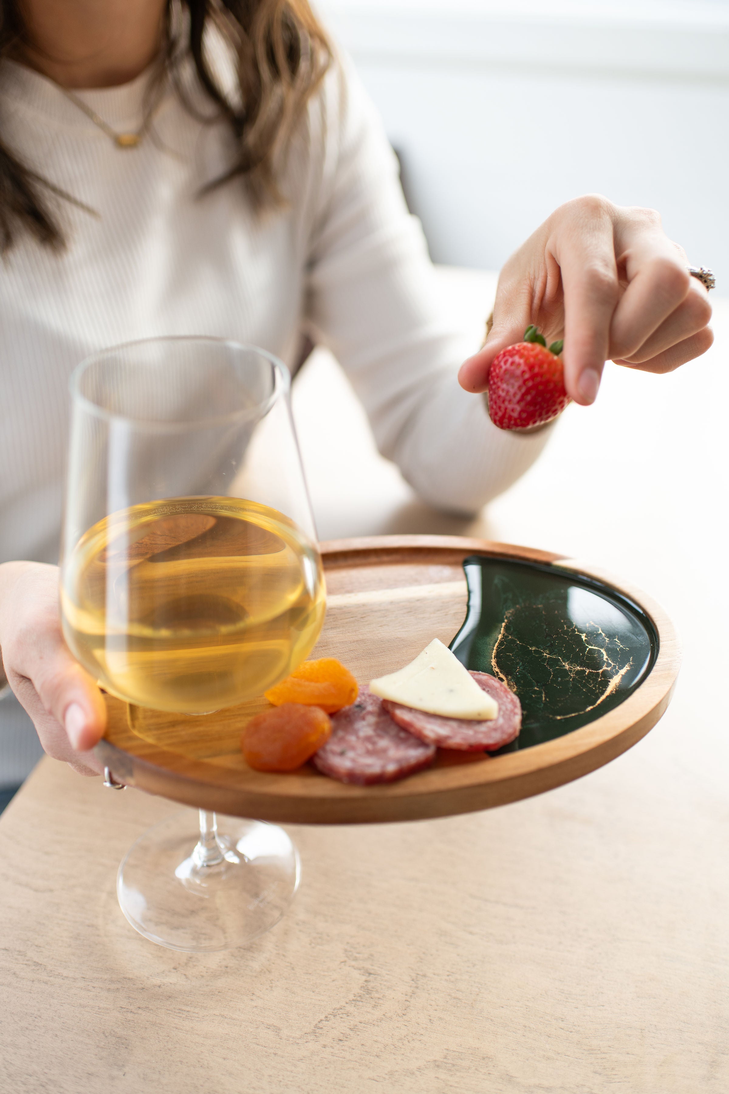 Wine & Appetizer Trays