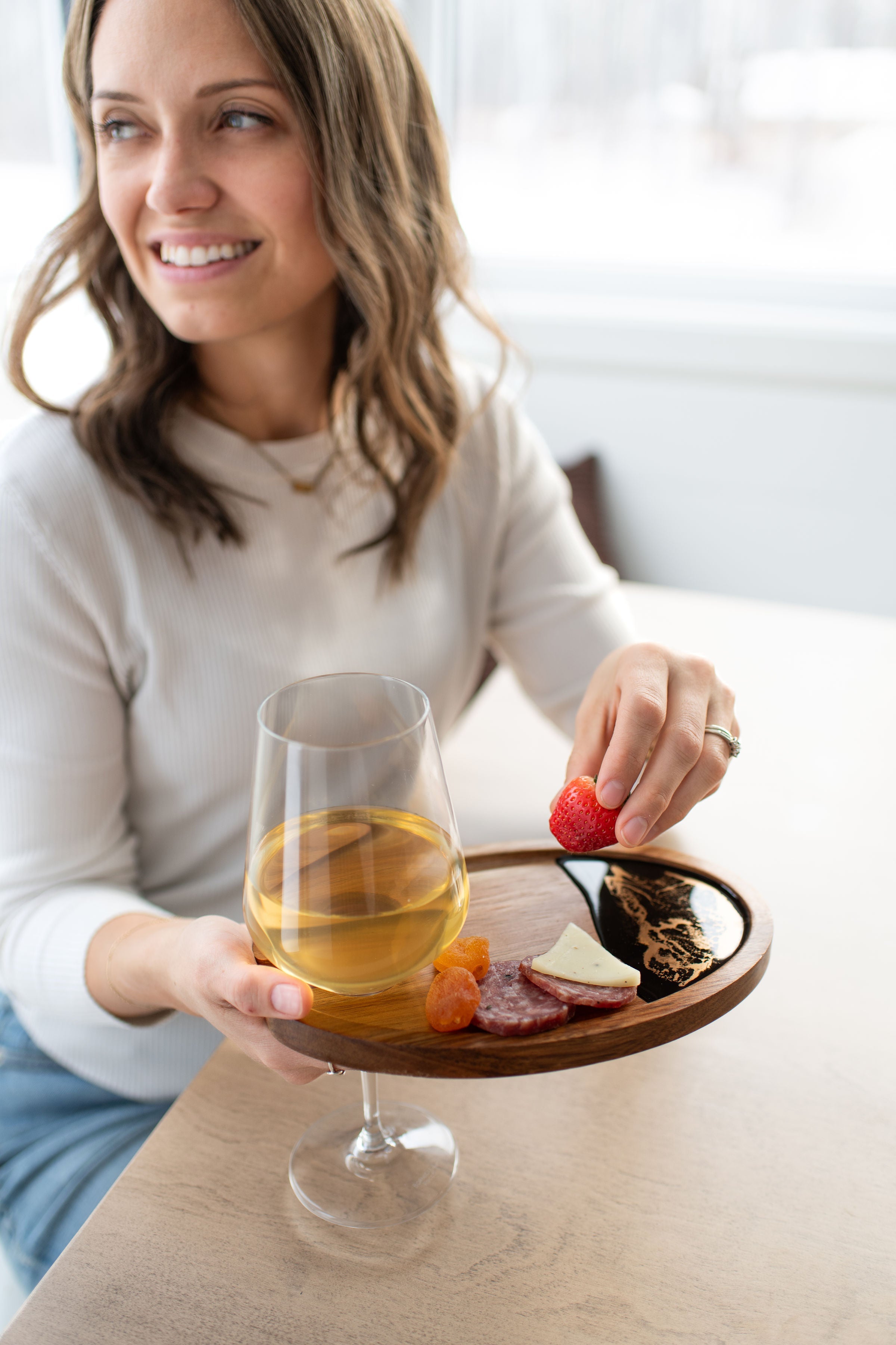 Wine & Appetizer Trays