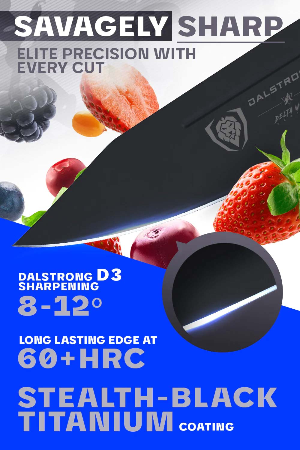 Paring Knife 4" | Delta Wolf Series | Dalstrong ©