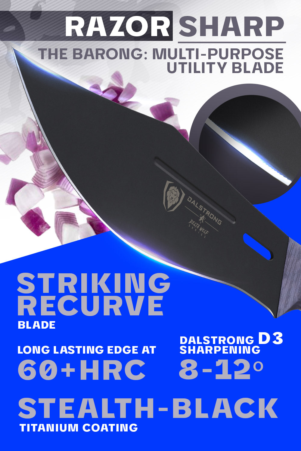 Chef's Knife 7" | Barong | Delta Wolf Series | Dalstrong ©