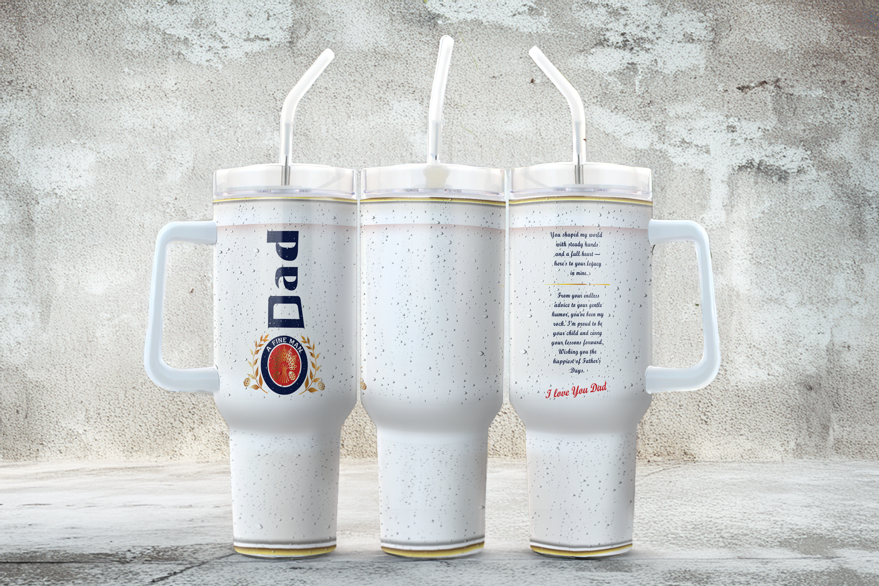 Assorted Ready to Press Sublimation Tumbler Prints (14 Pack) - Father's Day 2025