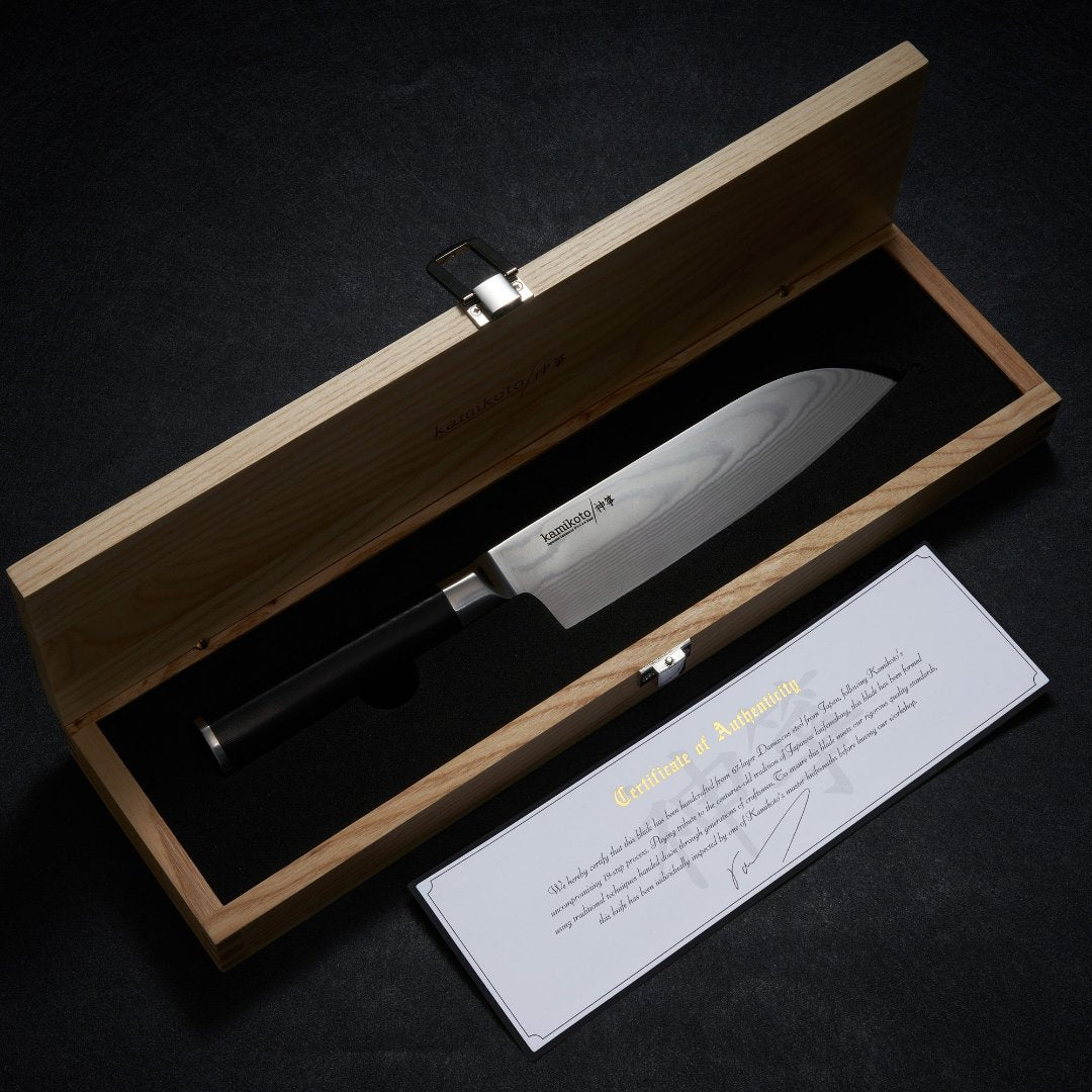 7-inch Damascus Santoku Knife