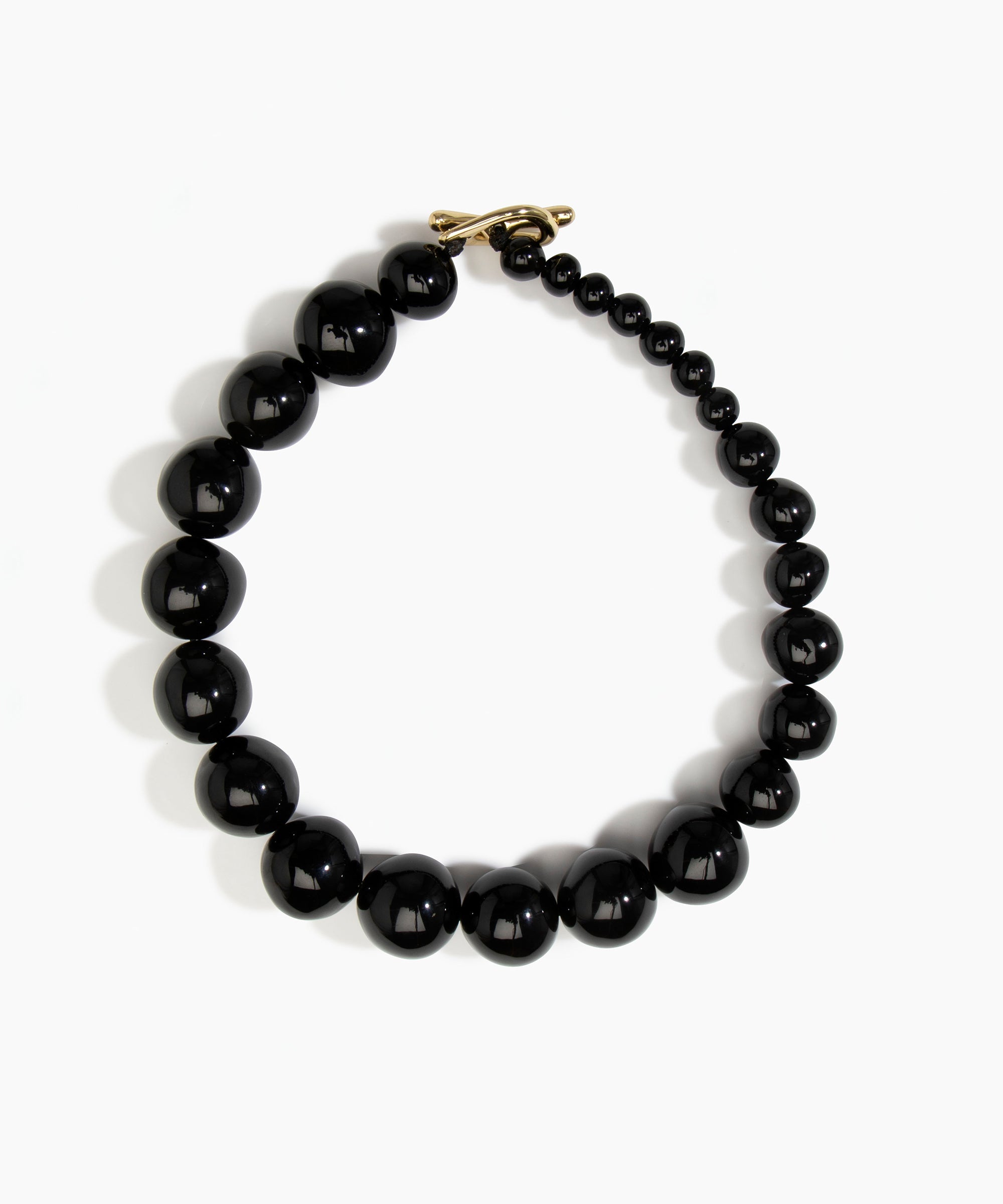 Polished Organic Ball Choker