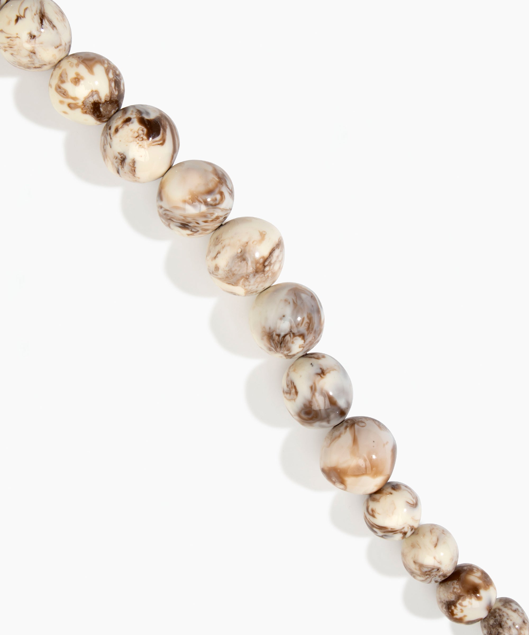 Polished Organic Ball Choker