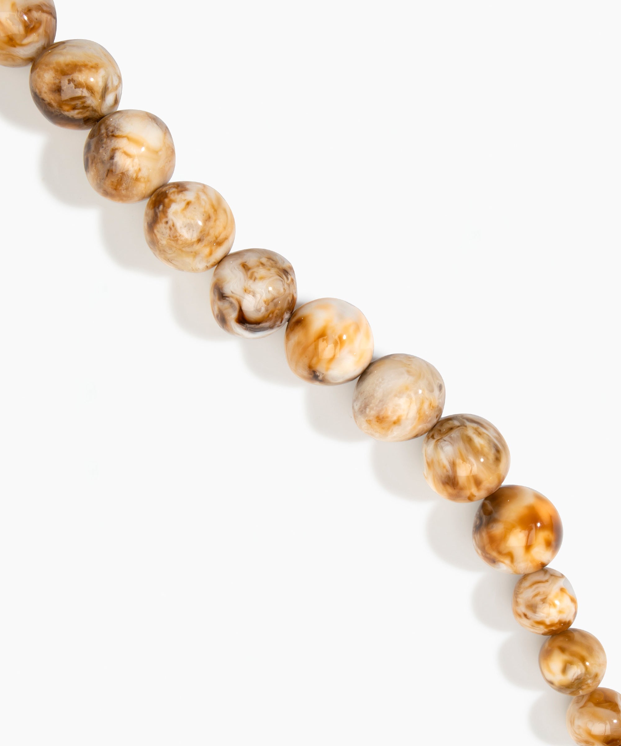Polished Organic Ball Choker