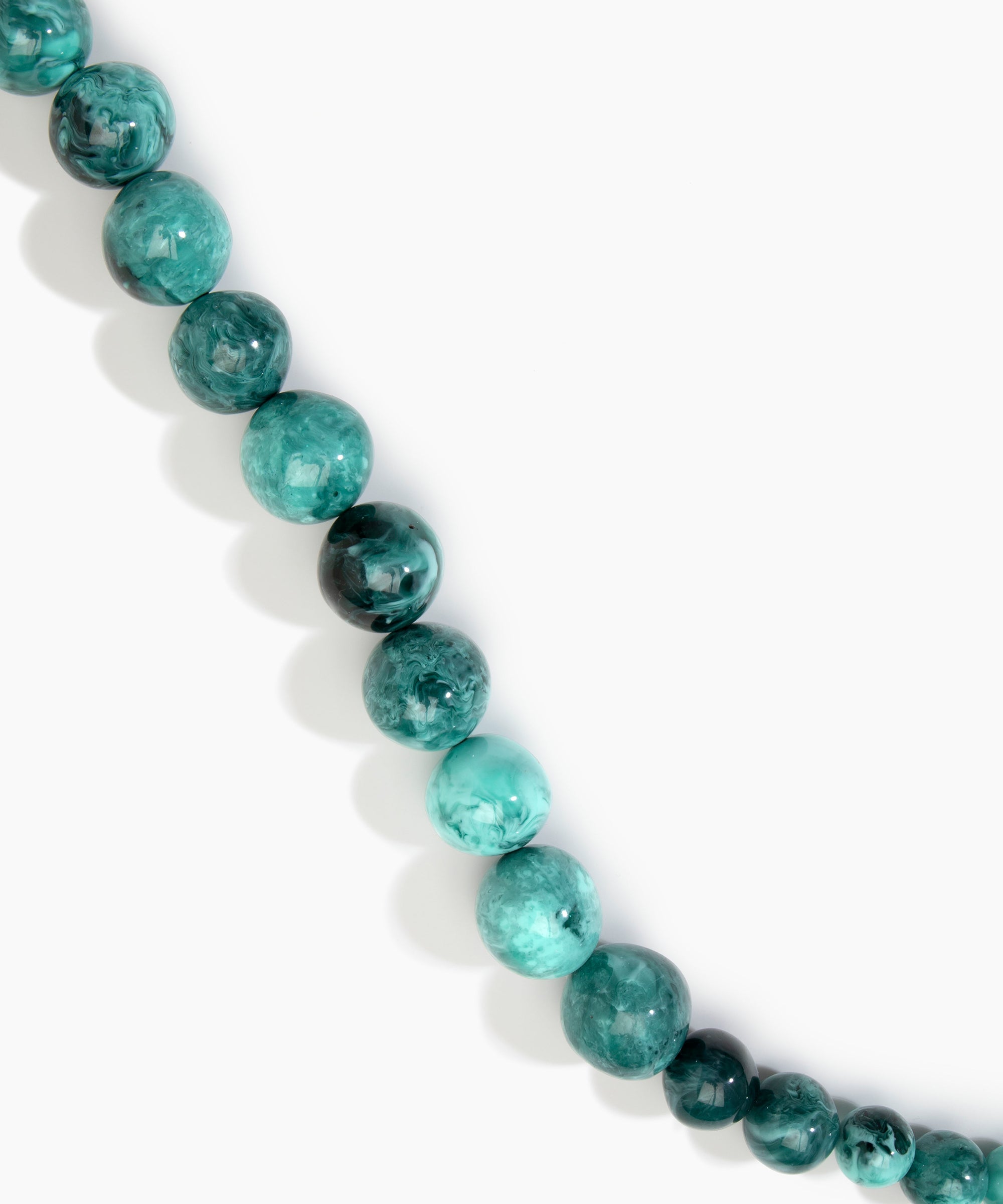 Polished Organic Ball Necklace