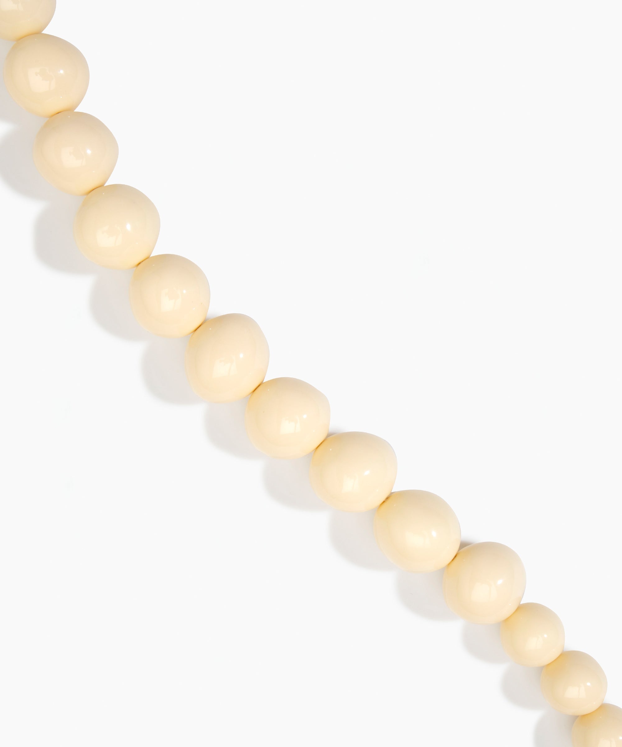 Polished Organic Ball Choker